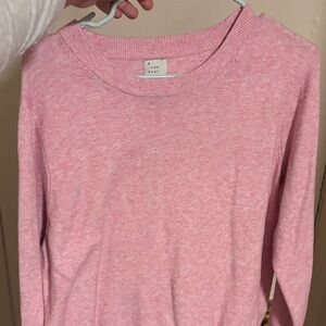 a new day Pink Crew Neck Sweater